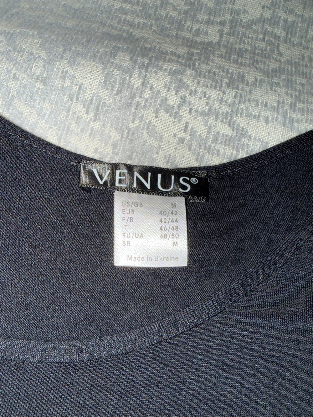 VENUS Black Cold-Shoulder Short Sleeve Top (half sleeve top)